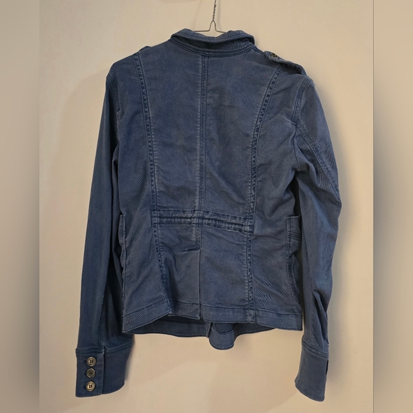 BURBERRY Blue Utility  Jacket - Picture 5 of 12